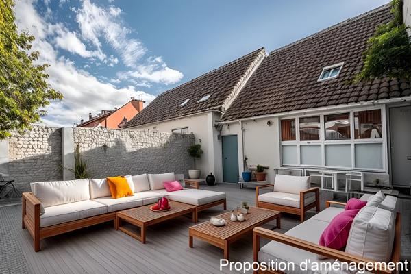 Maison 3 chambres et grand séjour