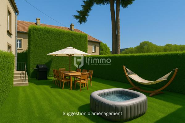 Sous compromis : Rez de jardin rénové dans une maison de Maître