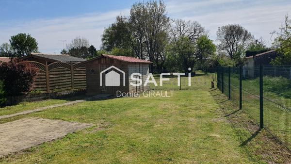 Maison de 109 m² sur un terrain de 303 m² offre un cadre calme à quelques pas du centre-ville