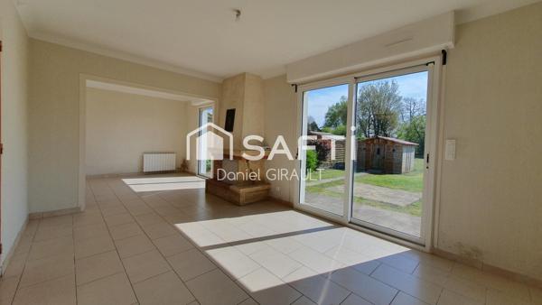 Maison de 109 m² sur un terrain de 303 m² offre un cadre calme à quelques pas du centre-ville