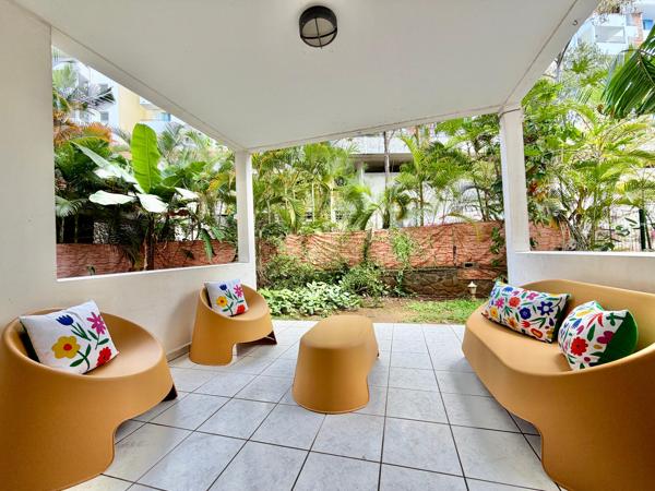Colocation - T3 meublé sur Saint-Denis avec varangue et jardin