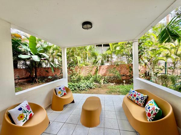 Colocation - T3 meublé sur Saint-Denis avec varangue et jardin