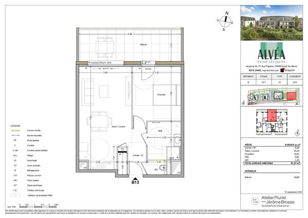 Programme neuf Evian Les Bains du T2 au T4