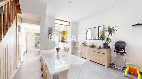 Charmante maison de caractère rénovée – 127 m² habitables – 4 chambres – Jardin plein sud