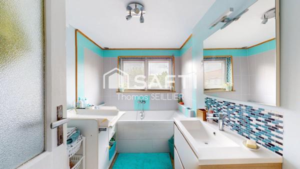 Charmante maison de caractère rénovée – 127 m² habitables – 4 chambres – Jardin plein sud