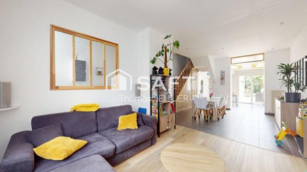 Charmante maison de caractère rénovée – 127 m² habitables – 4 chambres – Jardin plein sud