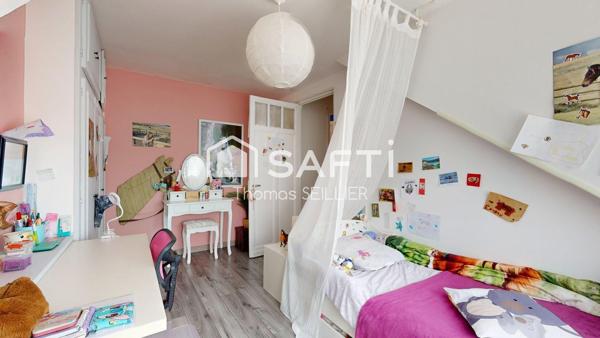 Charmante maison de caractère rénovée – 127 m² habitables – 4 chambres – Jardin plein sud
