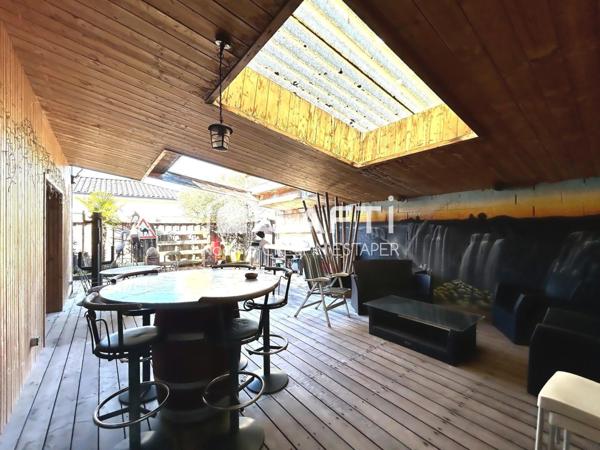 Bâtiment industriel aménagé en partie en loft – 165 m²