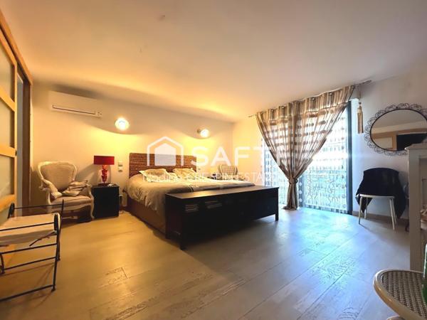 Bâtiment industriel aménagé en partie en loft – 165 m²