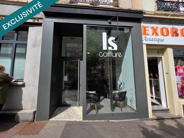 Superbe salon de coiffure mixte dans quartier vivant et commerçant au coeur d'Epinal