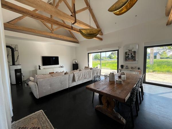 Ancienne grange rénovée, 113m² à 15 minutes de TOURS