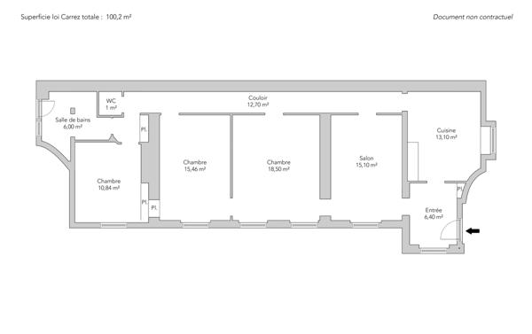Appartement Paris 10e - FAUBOURG SAINT-DENIS