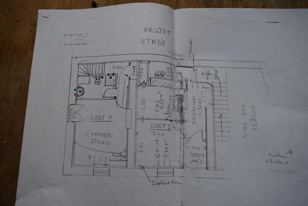 Immobilier Cuinzier (42460) – Immeuble 120m2 – 72 000 €