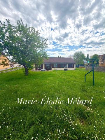 Plain-pied 3 chambres avec grand terrain de 10,71 ares – Villers-la-Chèvre – Secteur frontalier