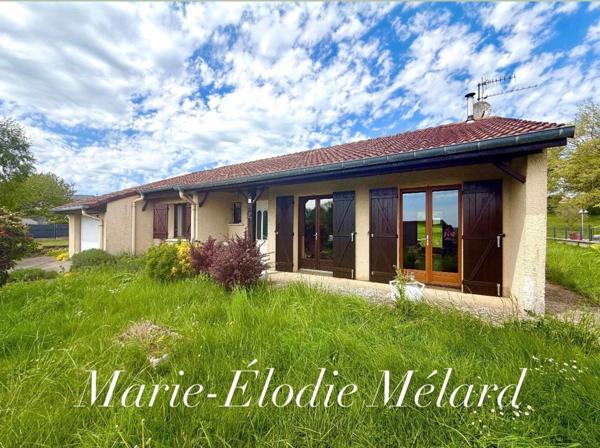Plain-pied 3 chambres avec grand terrain de 10,71 ares – Villers-la-Chèvre – Secteur frontalier