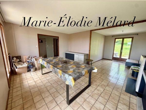 Plain-pied 3 chambres avec grand terrain de 10,71 ares – Villers-la-Chèvre – Secteur frontalier