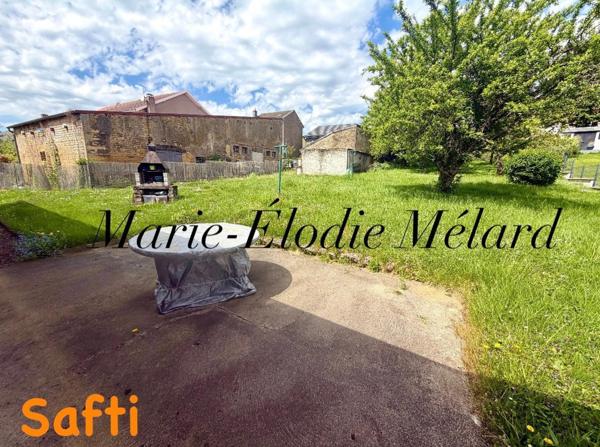 Plain-pied 3 chambres avec grand terrain de 10,71 ares – Villers-la-Chèvre – Secteur frontalier