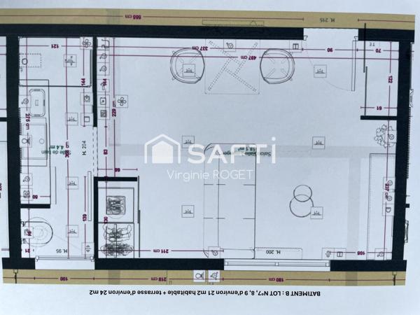 Avenue Jean Jaurès - Studio de 29 m2 neuf avec terrasse de 14m2