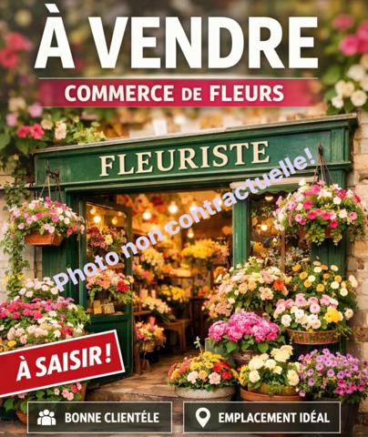 Fleuriste, idéalement, placé