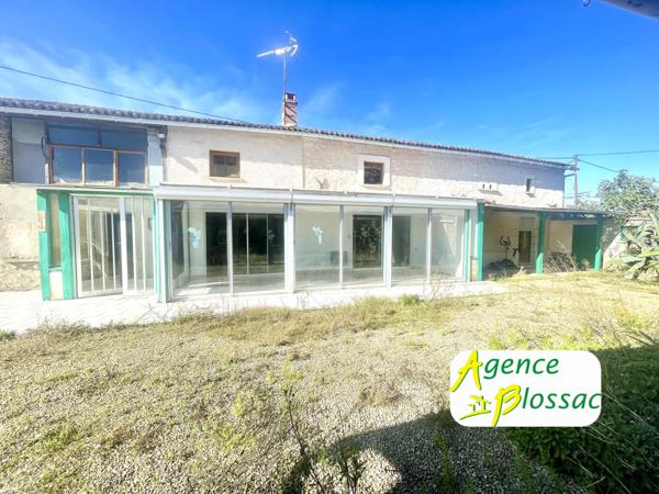 FERMETTE DE PLAIN PIED avec DEPENDANCE