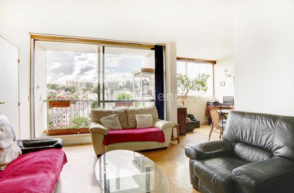 4 pièces lumineux avec balcon et vue