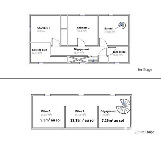 Maison à vendre 6 pièces 127,59 m² Montsoult