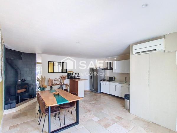 Maison T4 130 m² , garage 70 m², air de campagne