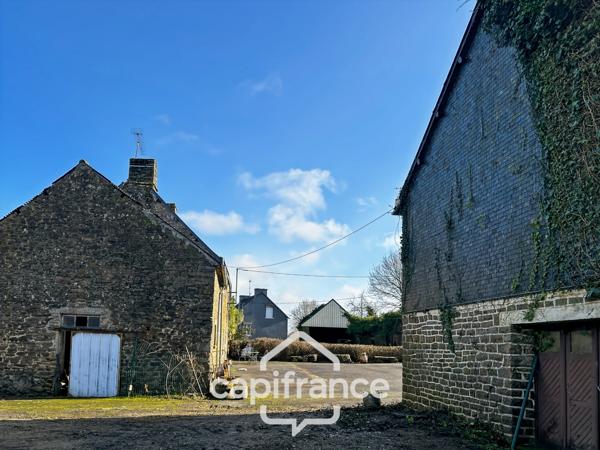 Longère en pierre à rénover avec dépendances et 6 000 m² de terrain