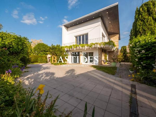 Maison d'architecte 1960 - 5 minutes Libourne