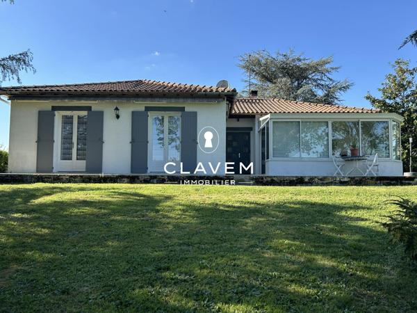 MAISON 4 CHAMBRES SUR TERRAIN CONSTRUCTIBLE.