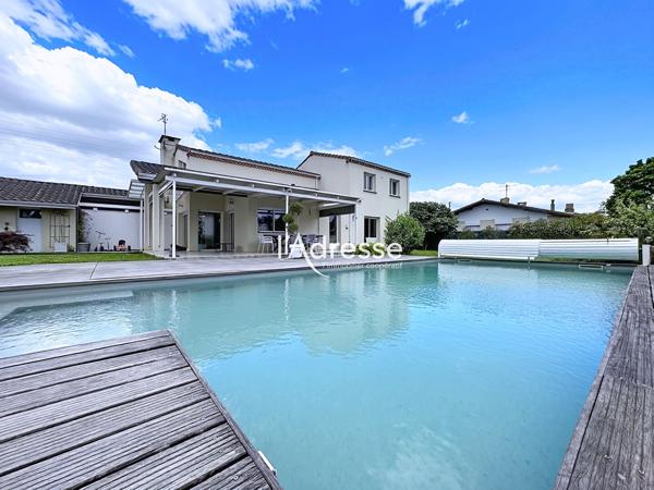 l'Adresse Immobilier - Plaisance du Touch - Maison d'architecte T5 de 170 m² avec piscine et Garage