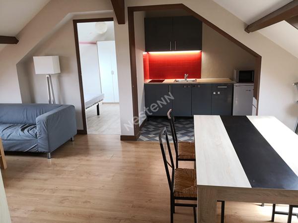 Appartement T2 meublé à louer au dernier étage à Vertou - Réf 5172