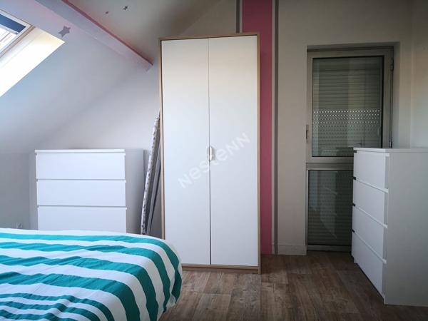 Appartement T2 meublé à louer au dernier étage à Vertou - Réf 5172