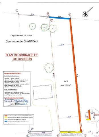 Terrain à vendre 1 203 m² Chanteau