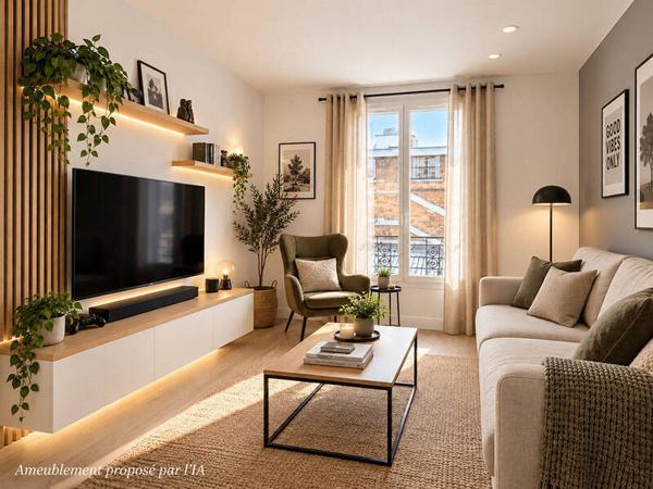 Appartement à vendre - Puteaux 2 pièces de 43.2 m²