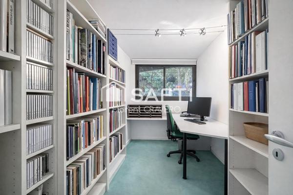 Maison d’architecte au calme, proche métro