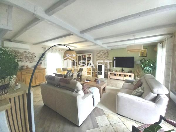 A 12 MINUTES DE ISSOUDUN ET 15 MIN DE CHATEAUROUX, PAVILLON 110M² AVEC SOUS-SOL ET JARDIN