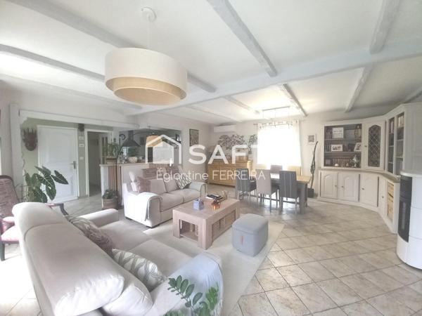 A 12 MINUTES DE ISSOUDUN ET 15 MIN DE CHATEAUROUX, PAVILLON 110M² AVEC SOUS-SOL ET JARDIN