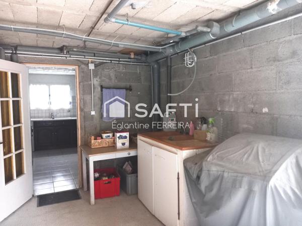 A 12 MINUTES DE ISSOUDUN ET 15 MIN DE CHATEAUROUX, PAVILLON 110M² AVEC SOUS-SOL ET JARDIN