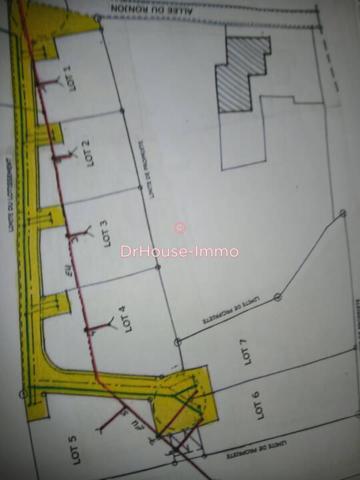 Terrain à vendre de 4 360 m²