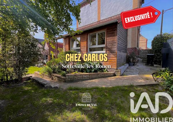 Maison à vendre 3 pièces 73 m² Sotteville-lès-Rouen