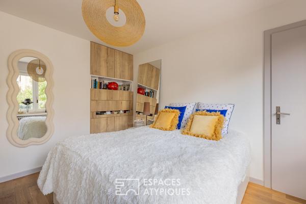 Appartement lumineux aux extérieurs élégamment aménagés