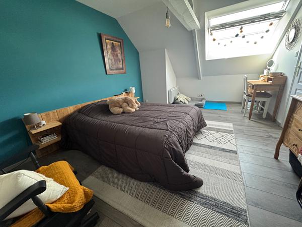 Vente maison de ville, 4 chambres, avec jardin clos sans vis à vis - LAMBALLE CENTRE