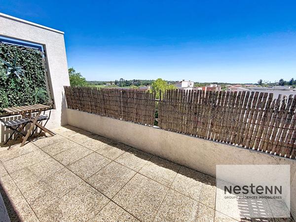Appartement 2 pièces + terrasse + parking - JACOU