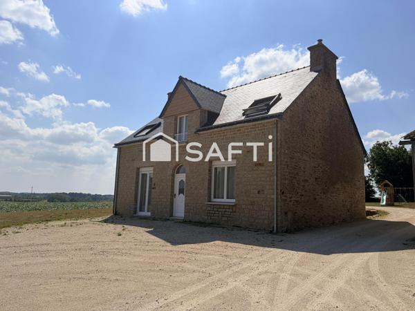 CHARMANTE MAISON EN PIERRE RENOVÉE, 4 CHAMBRES, A MOREAC