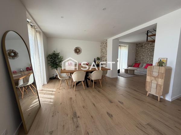 CHARMANTE MAISON EN PIERRE RENOVÉE, 4 CHAMBRES, A MOREAC