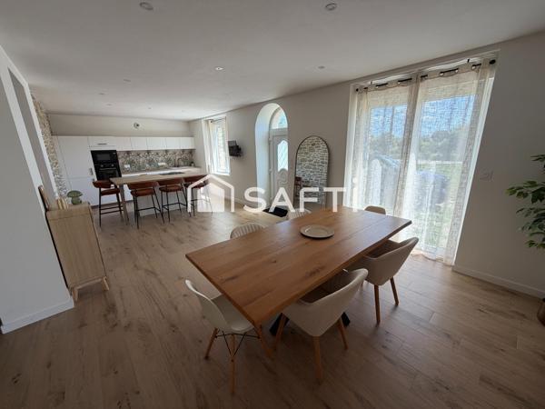 CHARMANTE MAISON EN PIERRE RENOVÉE, 4 CHAMBRES, A MOREAC