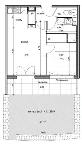 Exclusivité | SAINTE-LUCE-SUR-LOIRE, ROUTE DE THOUARÉ | 2 Pièces (36m² | 1ch)