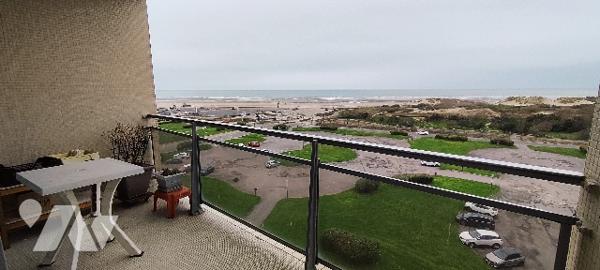 Rare à la vente, T2(cabine) traversant de 48,16m² en étage élevé avec cave FACE MER au TOUQUET