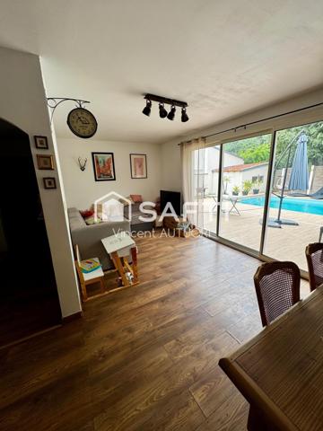 Maison centre ville avec piscine